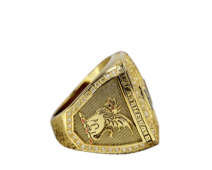 Beta Theta Pi Fraternity Ring (ΒΘΠ) - Shine Series, Yellow Gold Face