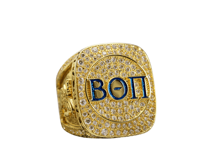 Beta Theta Pi Fraternity Ring (ΒΘΠ) - Shine Series, Yellow Gold Face