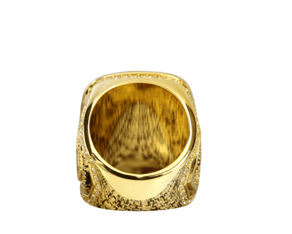 Delta Chi Fraternity Ring Yellow Gold (ΔΧ) - Shine Series - fratrings