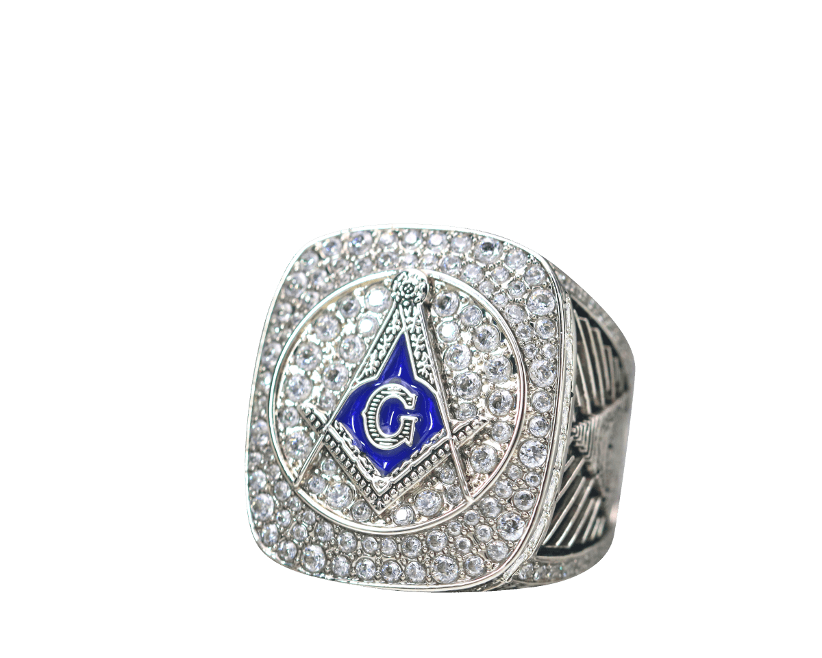Eye of Providence Masons Ring - Shine Series - fratrings