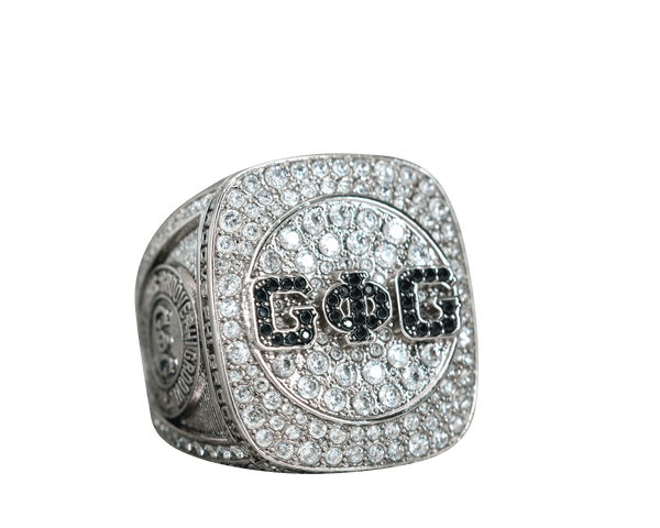 Groove Phi Groove Social Fellowship Ring (GΦG) - Shine Series, Silver ...