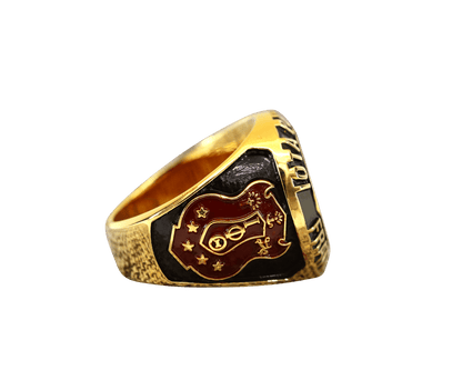 Iota Phi Theta Fraternity Ring Yellow Gold (ΙΦΘ) - Classic Man Series - fratrings