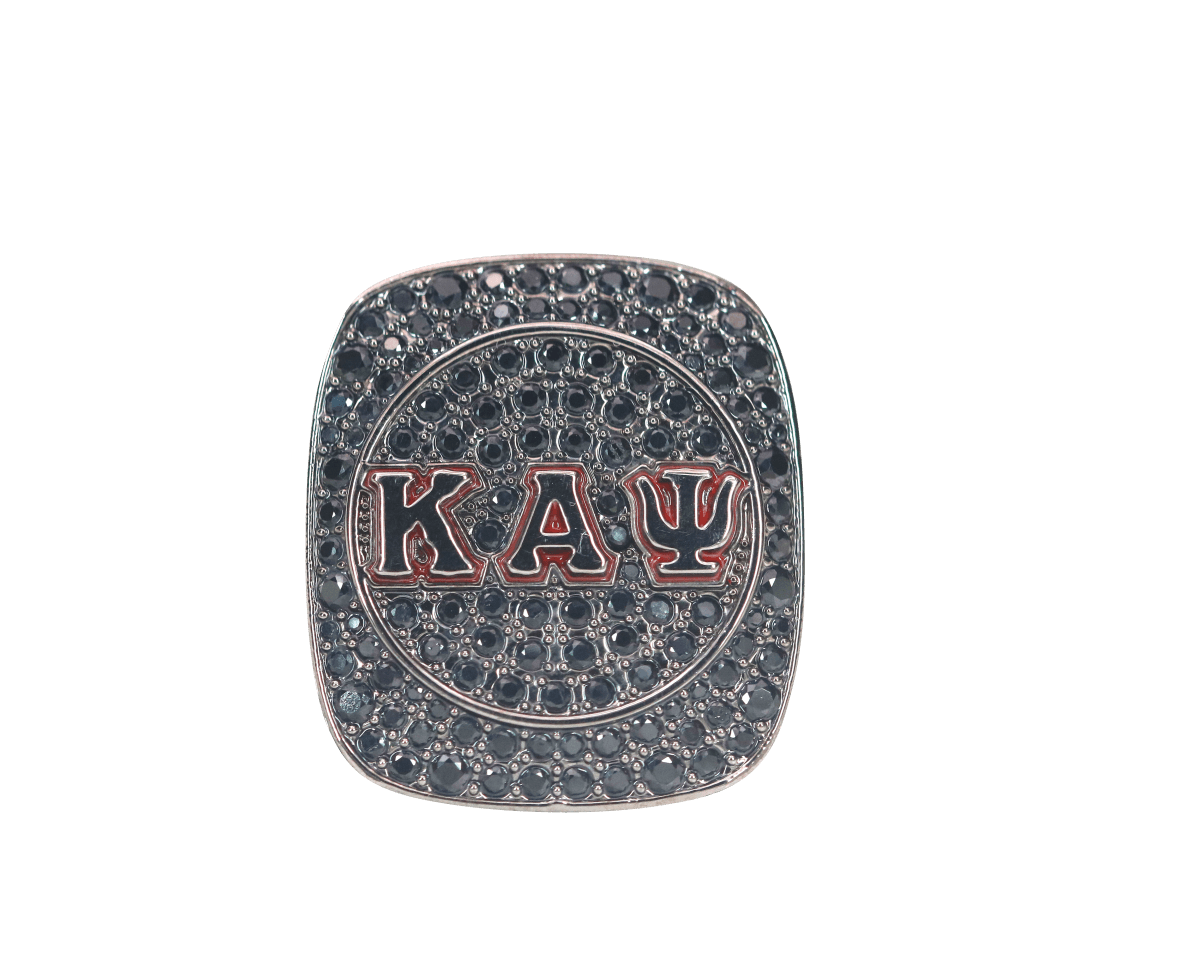 Kappa Alpha Psi Fraternity Ring (ΚΑΨ) - Dark Shine Series - fratrings