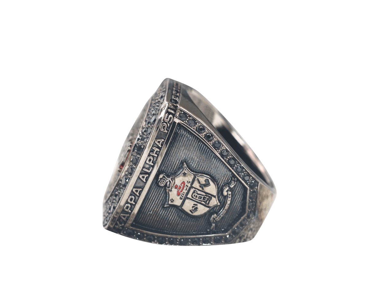 Delta Sigma Phi Ring, 14k White Gold Fraternity Sweetheart Opals For Sale  at 1stDibs | 9 jewels of delta sigma theta, alpha phi alpha ring, sigma ring