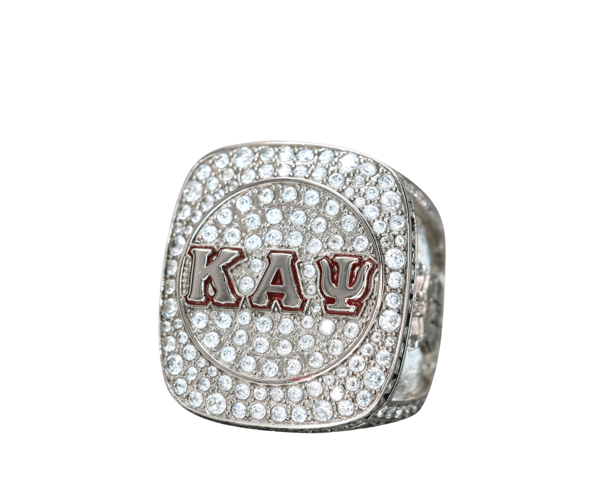 Kappa Alpha Psi Fraternity Ring (ΚΑΨ) - Shine Series - fratrings