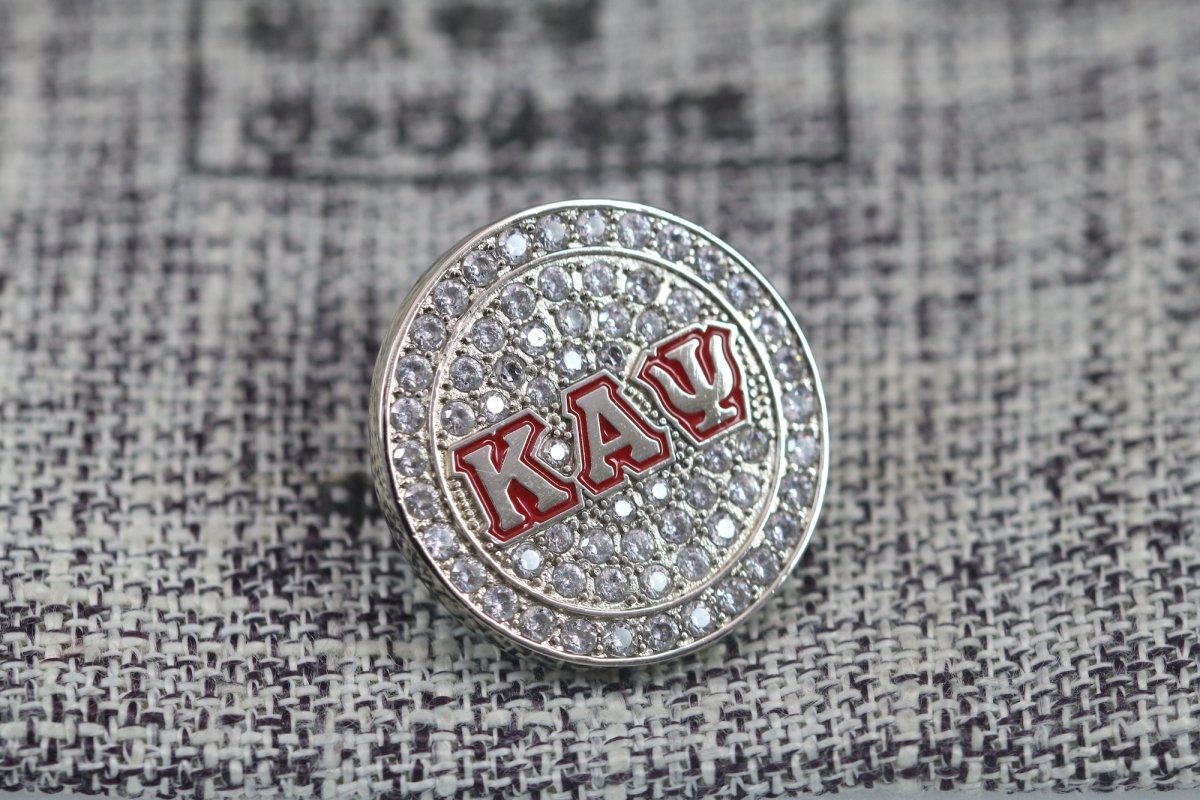 Kappa Alpha Psi Lapel Pin (ΚΑΨ) - PREMIUM Alumni Pin, Shine Series