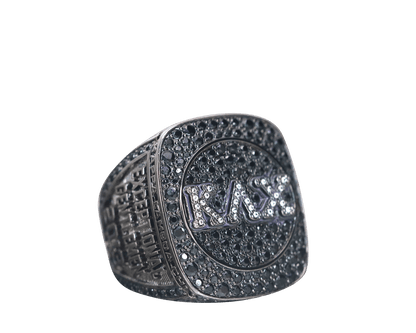 Kappa Lambda Chi Fraternity Ring (KLX) - Shine Series, Dark - fratrings
