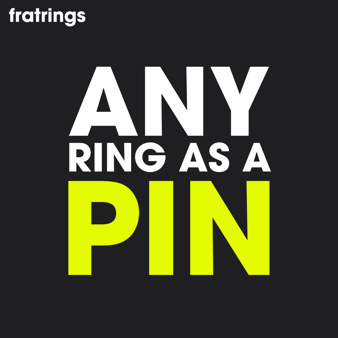Lapel Pin - Any Ring - fratrings