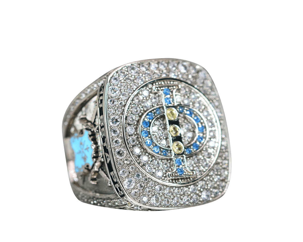 Mu Beta Phi Fraternity Ring (ΜΒΦ) - Shine Series - fratrings