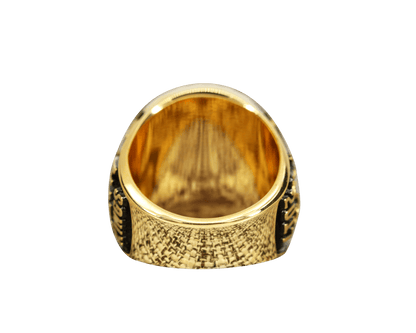 Mu Beta Phi Fraternity Ring Yellow Gold (ΜΒΦ) - Classic Man Series - fratrings