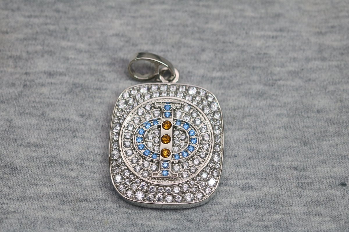 Mu Beta Phi Pendant Necklace - fratrings