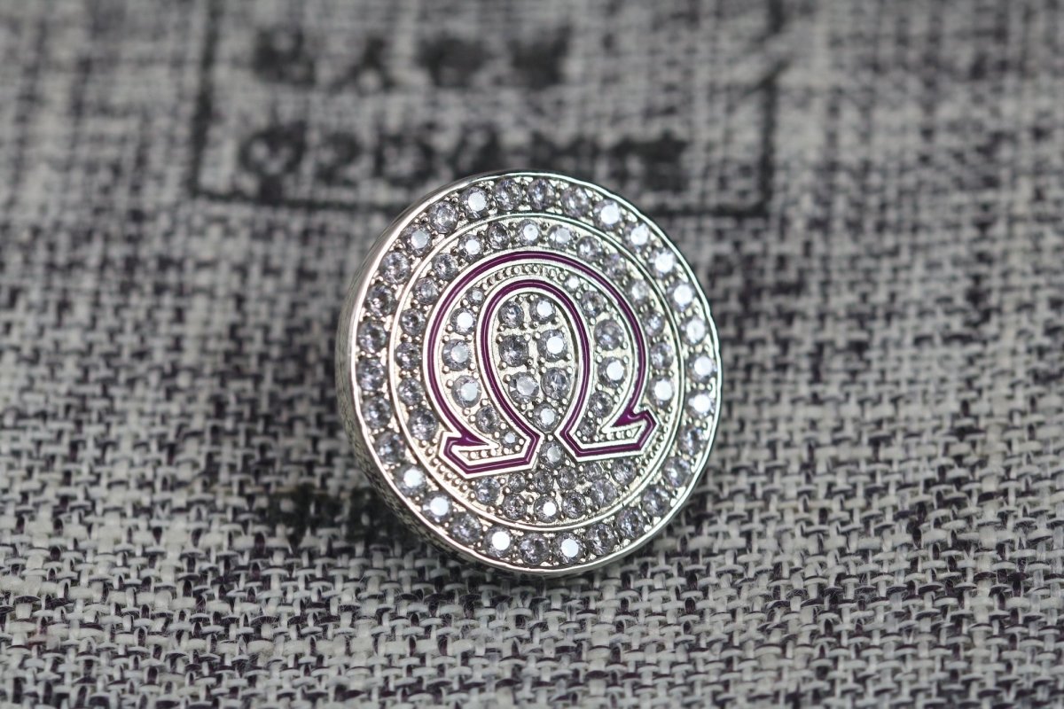 Omega Psi Phi Lapel Pin Premium Series fratrings