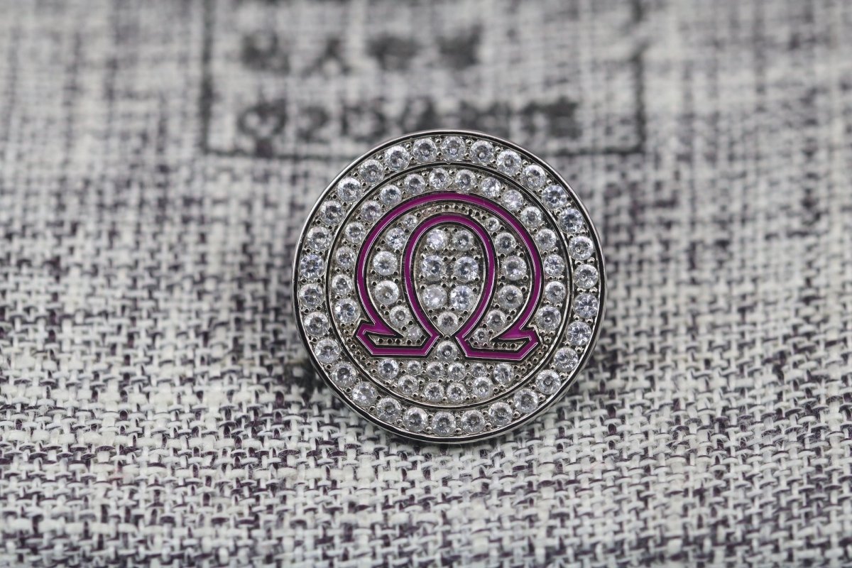 Omega Psi Phi Lapel Pin Premium Series fratrings