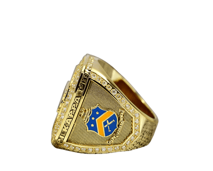 Pi Kappa Phi Fraternity Ring Yellow Gold (ΠΚΦ) - Shine Series - fratrings