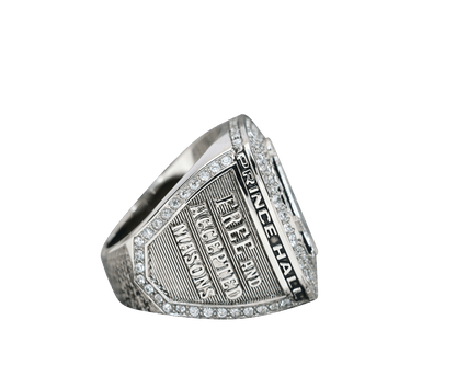 Prince Hall Freemasonry Fraternity Ring - Shine Series, Silver - fratrings