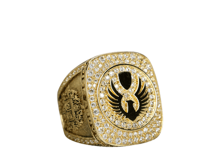 Sigma Alpha Epsilon Fraternity Ring Yellow Gold (ΣΑΕ) - Shine Series - fratrings