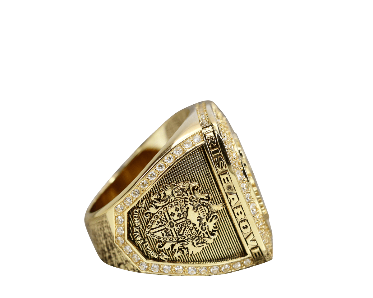 Sigma Alpha Epsilon Fraternity Ring Yellow Gold (ΣΑΕ) - Shine Series - fratrings