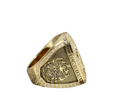 Sigma Alpha Epsilon Fraternity Ring Yellow Gold (ΣΑΕ) - Shine Series - fratrings