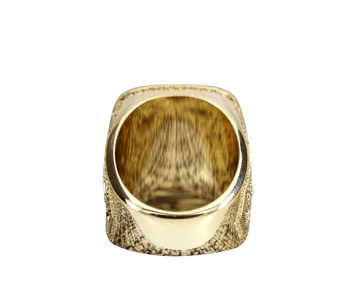 Sigma Alpha Epsilon Fraternity Ring Yellow Gold (ΣΑΕ) - Shine Series - fratrings