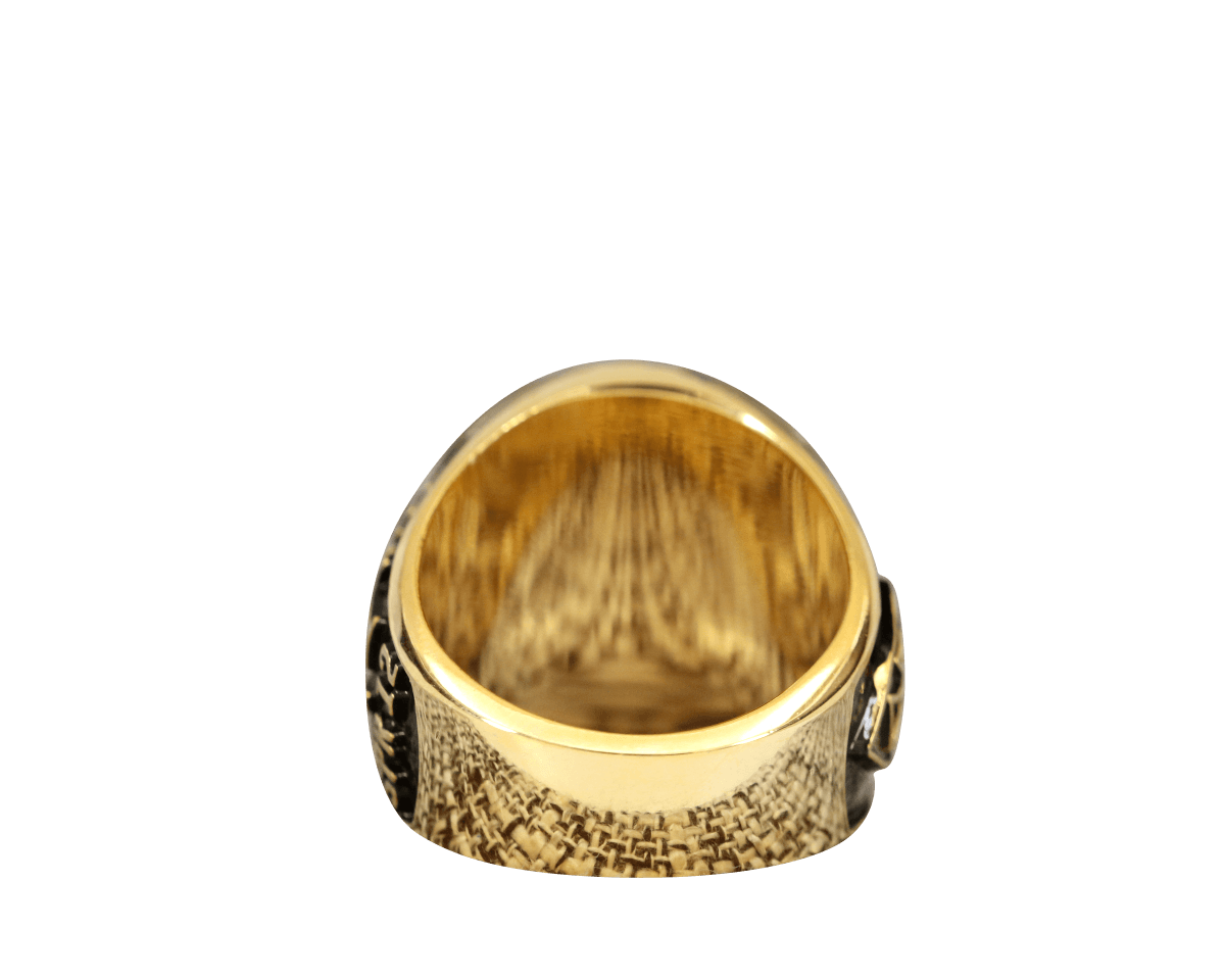 Sigma Chi Fraternity Ring Yellow Gold (ΣΧ) - Classic Man Series - fratrings