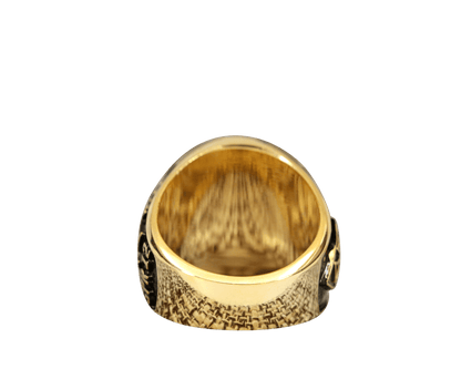 Sigma Chi Fraternity Ring (ΣΧ) - Classic Man Series, Yellow Gold Face