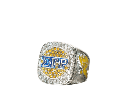 Sigma Gamma Rho Sorority Ring (ΣΓΡ) - Shine Series - fratrings