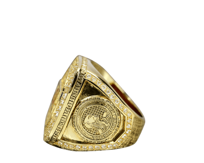 Sigma Phi Epsilon Fraternity Ring (ΣΦΕ) - Shine Series, Yellow Gold Face