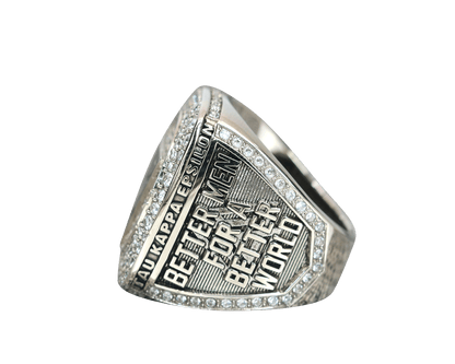 Tau Kappa Epsilon Fraternity Ring (ΤΚΕ) - Shine Series, Silver