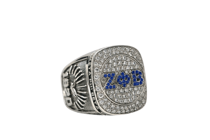 Zeta Phi Beta Sorority Ring (ΖΦΒ) - Shine Series - fratrings