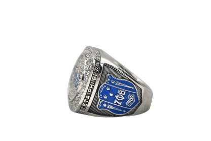 Zeta Phi Beta Sorority Ring (ΖΦΒ) - Shine Series - fratrings